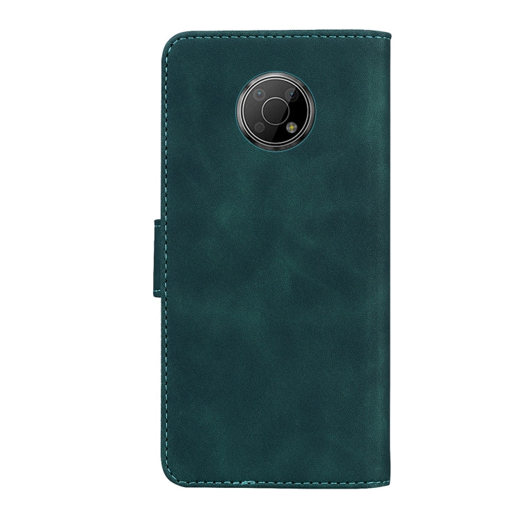 For Nokia G300 Skin Feel Pure Color Flip Leather Phone Case