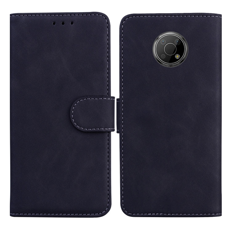 For Nokia G300 Skin Feel Pure Color Flip Leather Phone Case