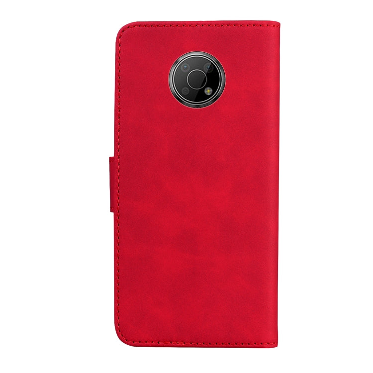 For Nokia G300 Skin Feel Pure Color Flip Leather Phone Case