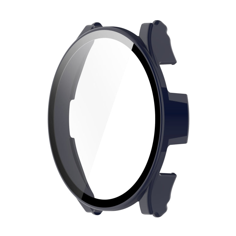 For Samsung Galaxy Watch4 44mm PC + Tempered Glass Watch Case