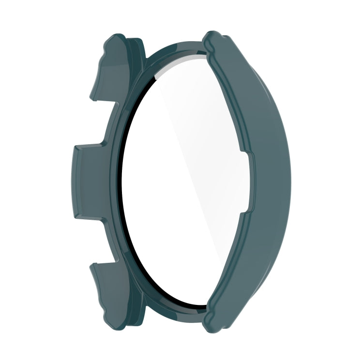For Samsung Galaxy Watch4 44mm PC + Tempered Glass Watch Case