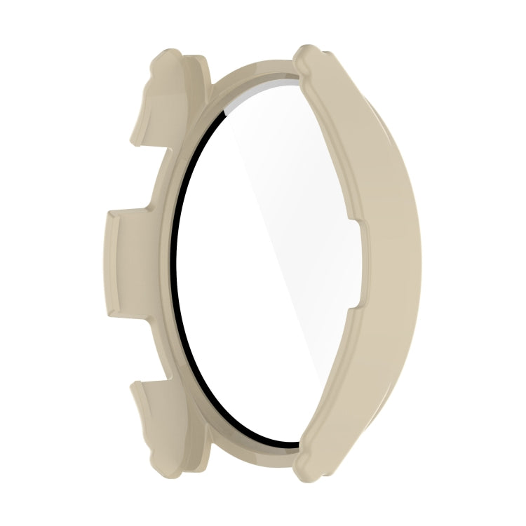 For Samsung Galaxy Watch4 44mm PC + Tempered Glass Watch Case