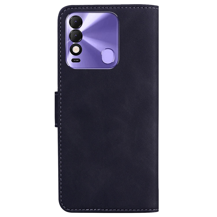 For Tecno Spark 8 / 8T Skin Feel Pure Color Flip Leather Phone Case