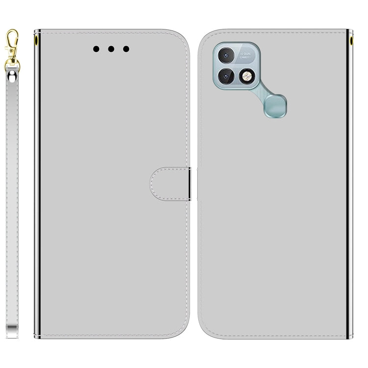 For Infinix Hot 10i / Smart 5 Pro X659B / PR652B / S658E Imitated Mirror Surface Horizontal Flip Leather Phone Case