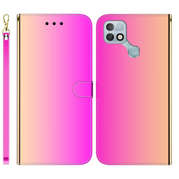 For Infinix Hot 10i / Smart 5 Pro X659B / PR652B / S658E Imitated Mirror Surface Horizontal Flip Leather Phone Case