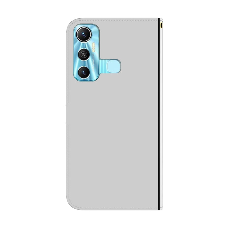 For Infinix Hot 11 X662 Imitated Mirror Surface Horizontal Flip Leather Phone Case