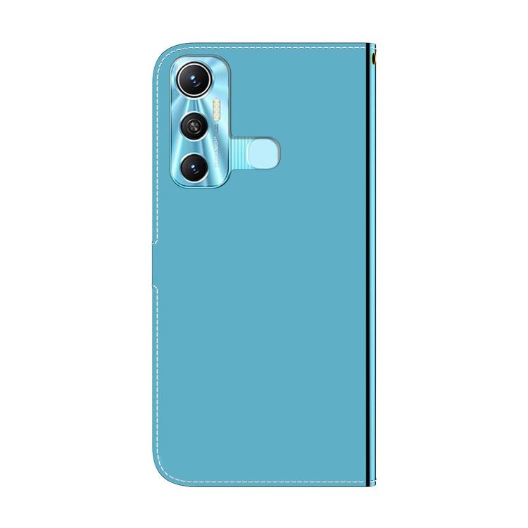 For Infinix Hot 11 X662 Imitated Mirror Surface Horizontal Flip Leather Phone Case