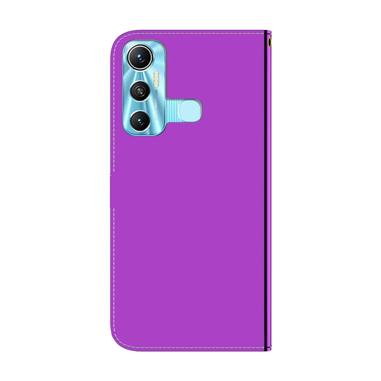 For Infinix Hot 11 X662 Imitated Mirror Surface Horizontal Flip Leather Phone Case