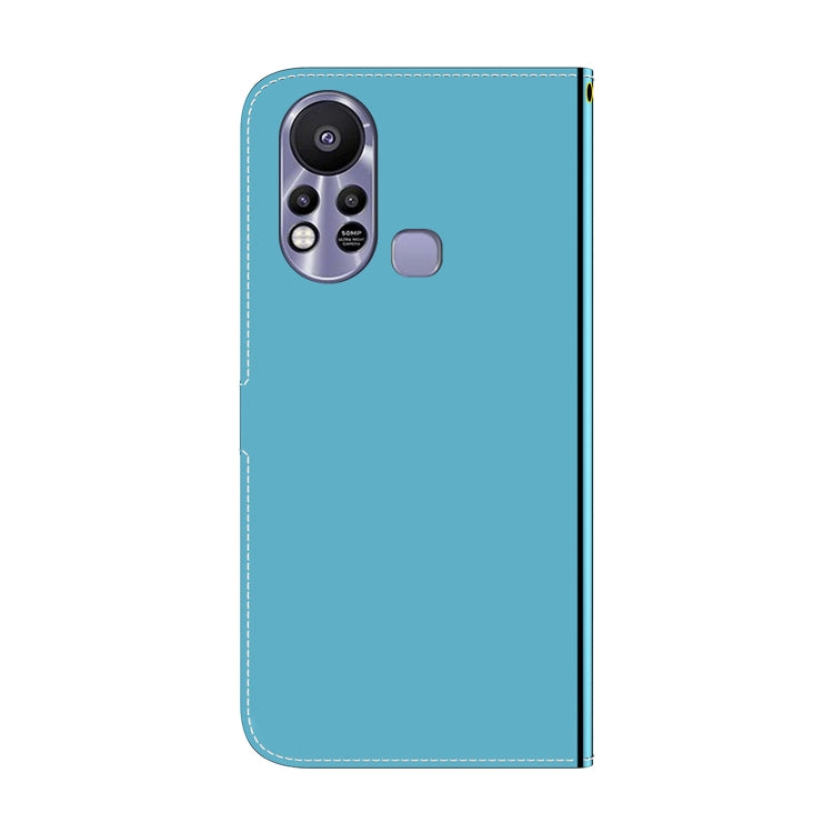 For Infinix Hot 11s X6812 Imitated Mirror Surface Horizontal Flip Leather Phone Case