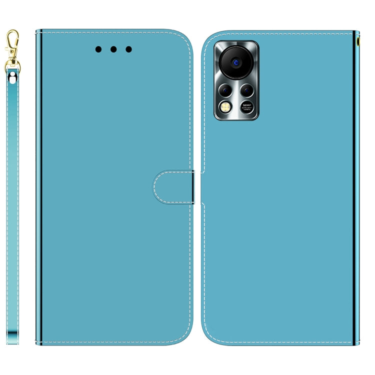 For Infinix Hot 11S NFC X6812B Imitated Mirror Surface Horizontal Flip Leather Phone Case