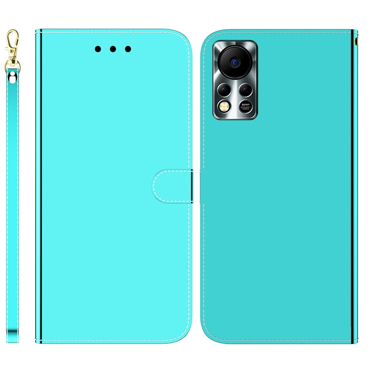 For Infinix Hot 11S NFC X6812B Imitated Mirror Surface Horizontal Flip Leather Phone Case