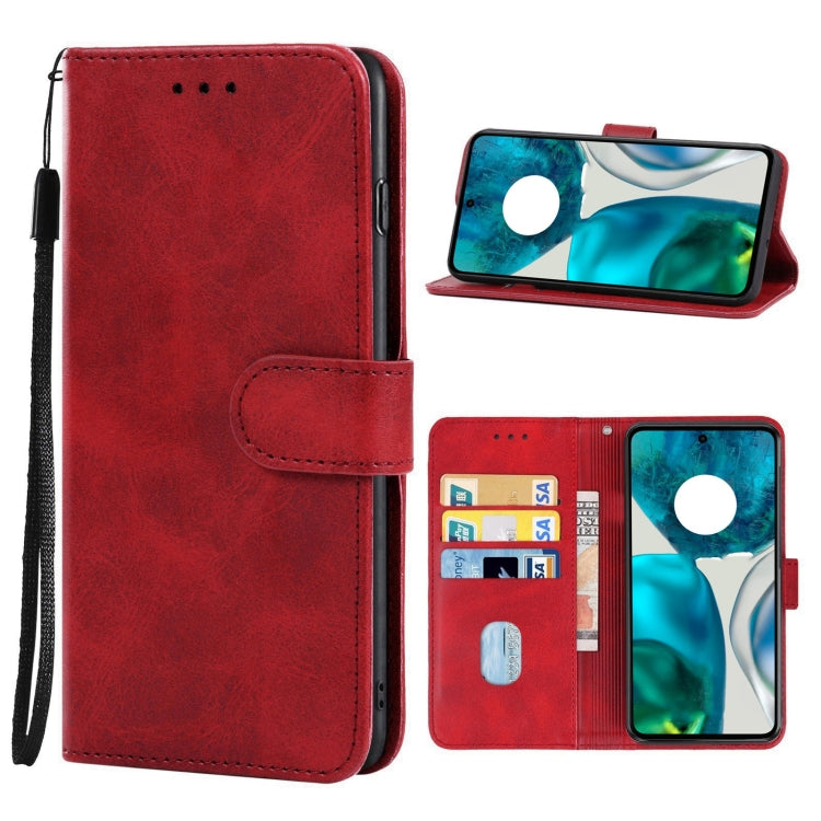 Leather Phone Case For Motorola Moto G52