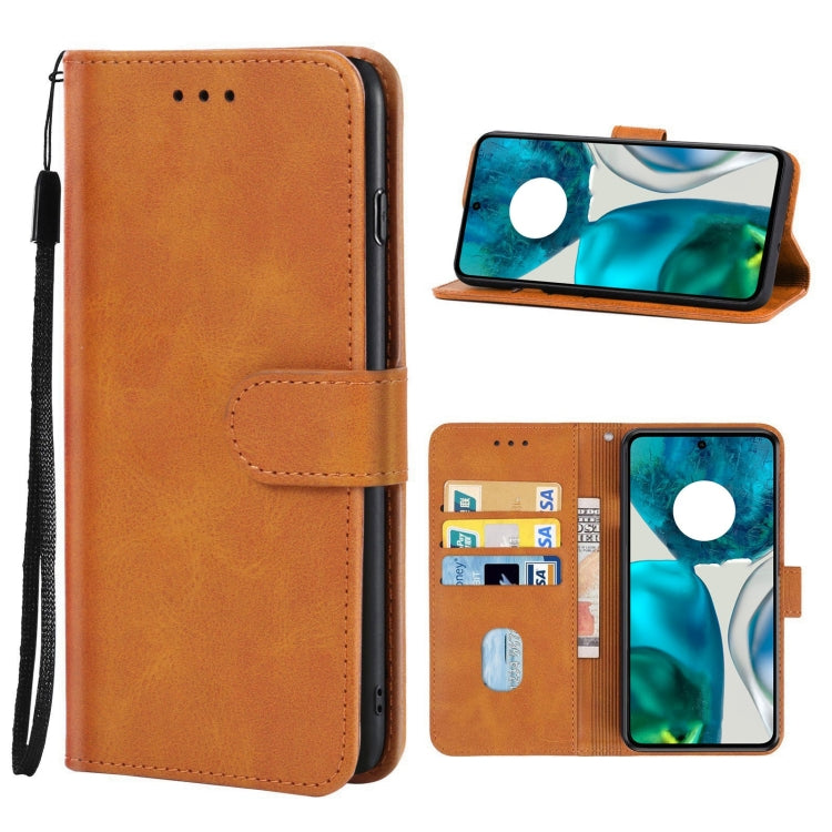 Leather Phone Case For Motorola Moto G52
