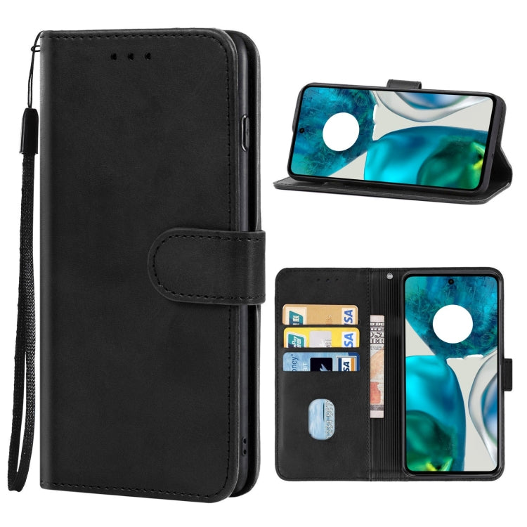 Leather Phone Case For Motorola Moto G52
