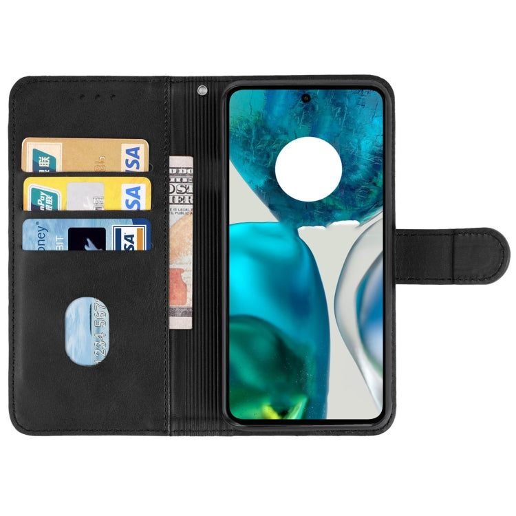 Leather Phone Case For Motorola Moto G52