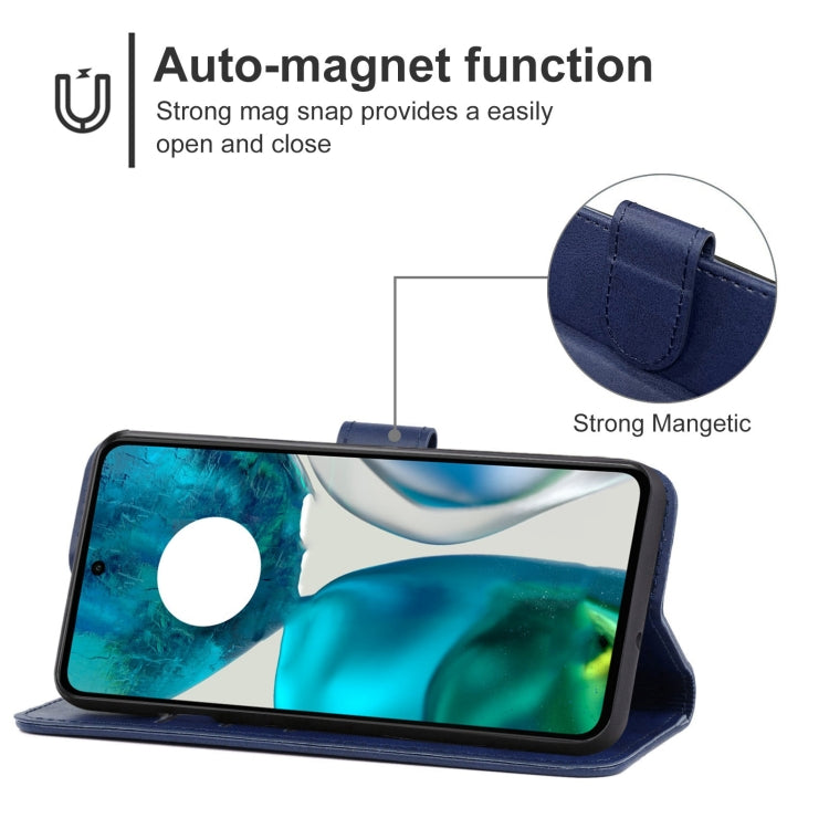 Leather Phone Case For Motorola Moto G52
