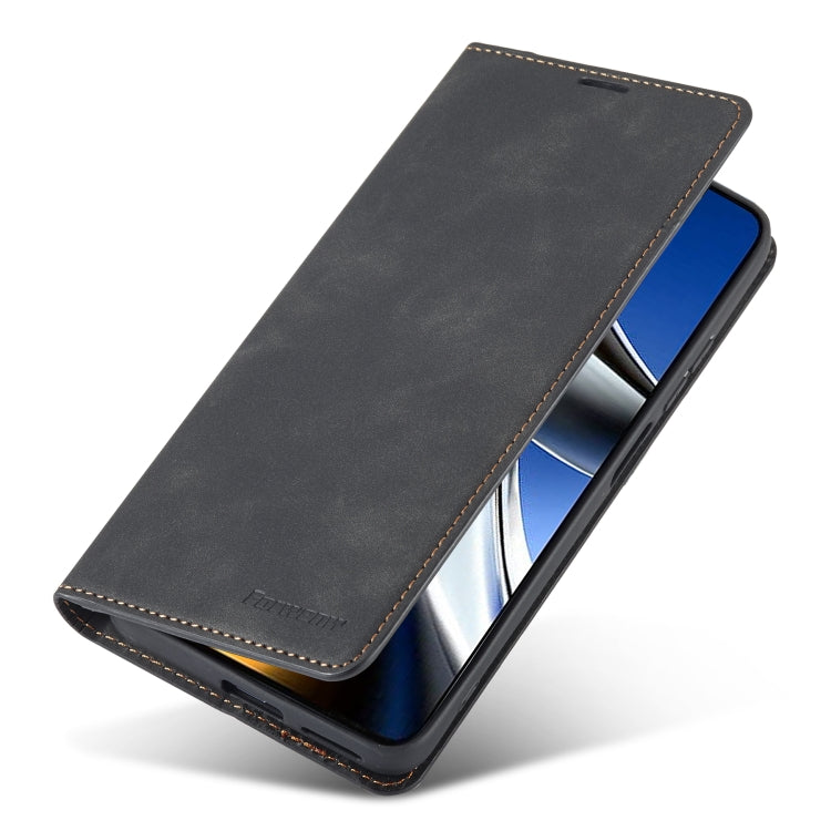 For Xiaomi Poco X4 Pro 5G Forwenw Dream Series Oil Edge Strong Magnetism Leather Phone Case