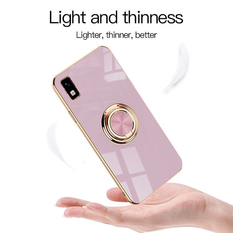 For Sharp Aquos Wish 6D Electroplating Full Coverage Silicone Phone Case