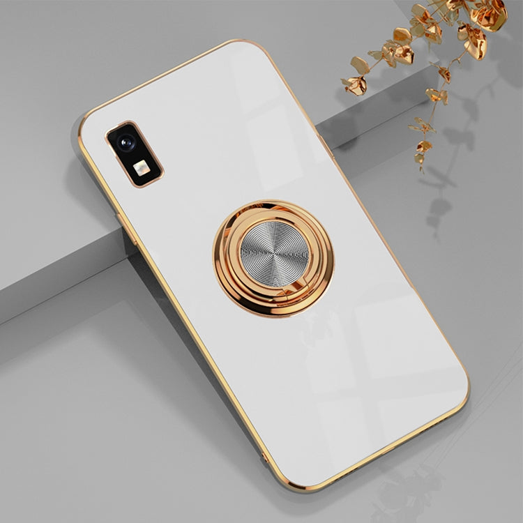 For Sharp Aquos Wish 6D Electroplating Full Coverage Silicone Phone Case