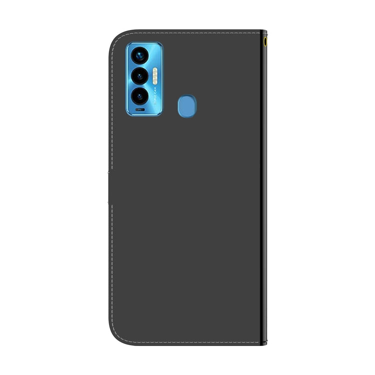 For Tecno Camon 18i Imitated Mirror Surface Horizontal Flip Leather Phone Case