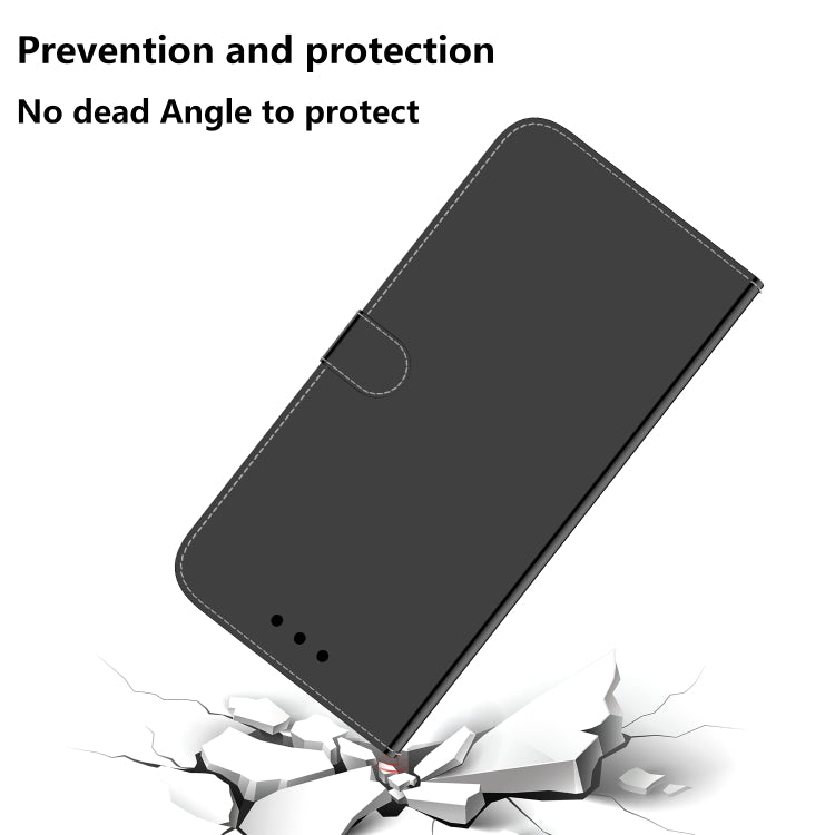 For Tecno Camon 18i Imitated Mirror Surface Horizontal Flip Leather Phone Case