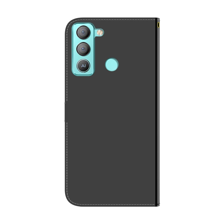 For Tecno Pop 5 LTE BD4 Imitated Mirror Surface Horizontal Flip Leather Phone Case