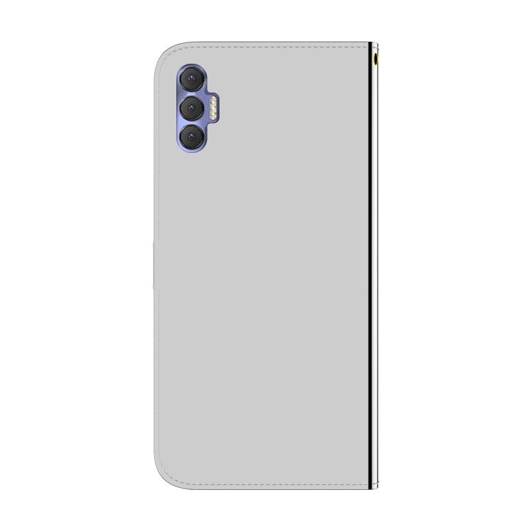 For Tecno Spark 8P Imitated Mirror Surface Horizontal Flip Leather Phone Case
