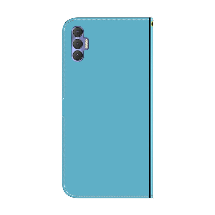 For Tecno Spark 8P Imitated Mirror Surface Horizontal Flip Leather Phone Case