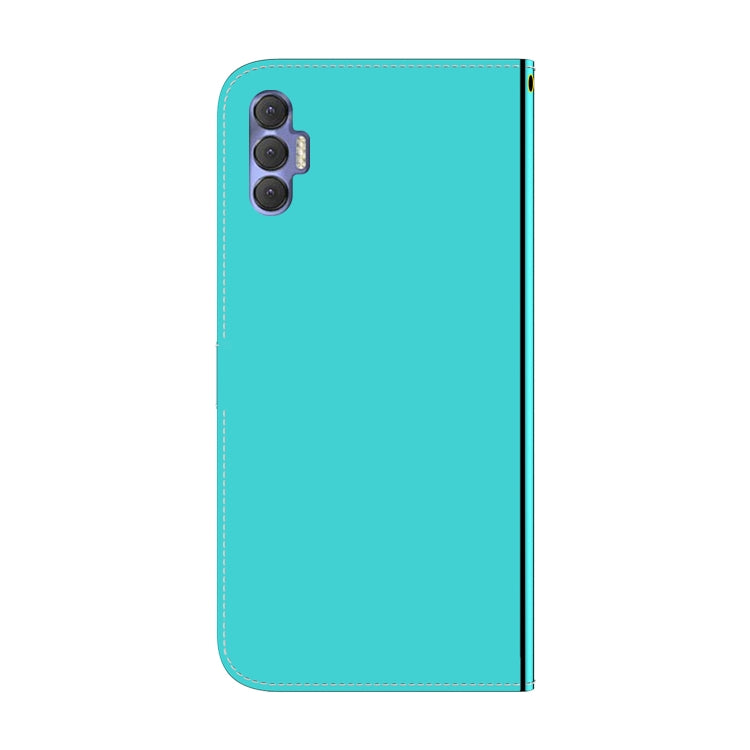 For Tecno Spark 8P Imitated Mirror Surface Horizontal Flip Leather Phone Case