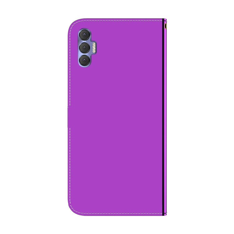 For Tecno Spark 8P Imitated Mirror Surface Horizontal Flip Leather Phone Case
