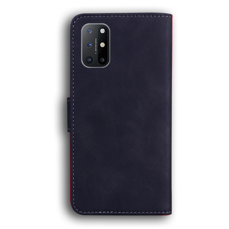 For OnePlus 8T Skin Feel Pure Color Flip Leather Phone Case