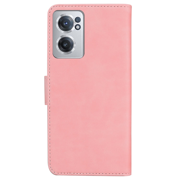For OnePlus Nord CE 2 5G Skin Feel Pure Color Flip Leather Phone Case