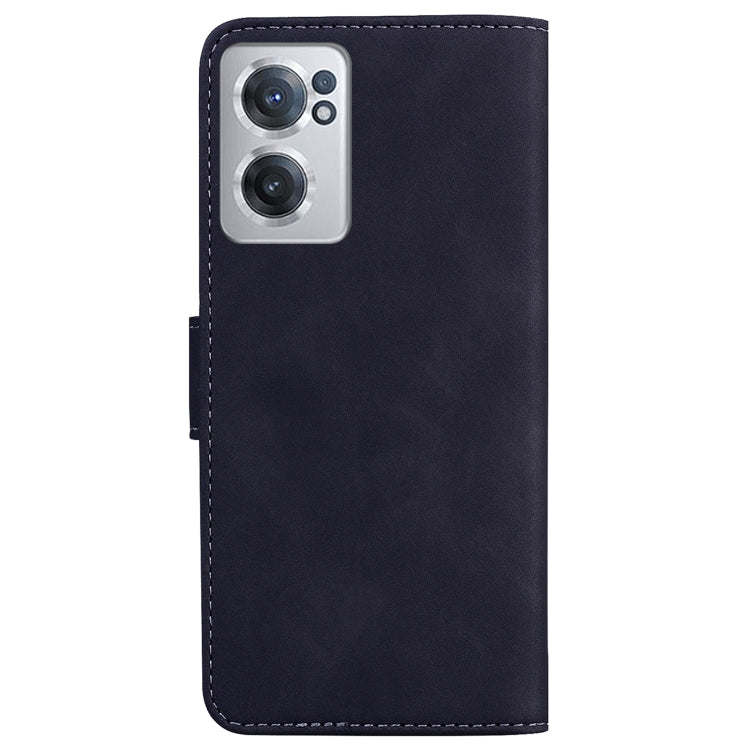 For OnePlus Nord CE 2 5G Skin Feel Pure Color Flip Leather Phone Case