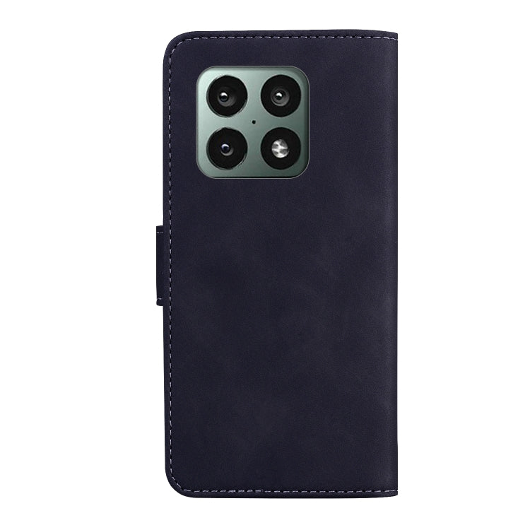 For OnePlus 10 Pro 5G Skin Feel Pure Color Flip Leather Phone Case