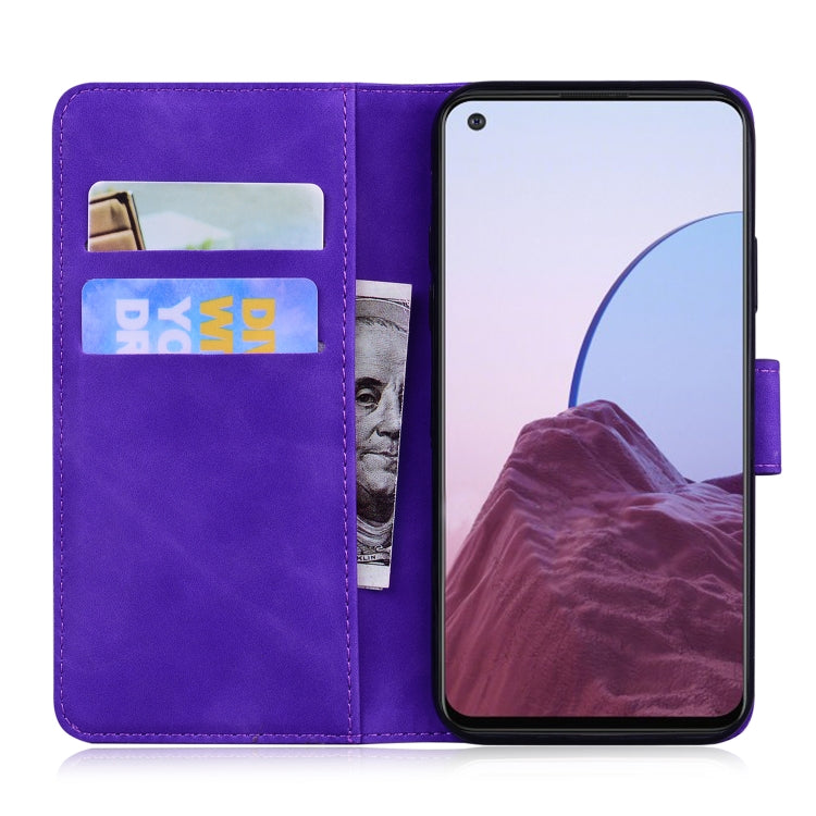 For OnePlus Nord N20 5G Skin Feel Pure Color Flip Leather Phone Case