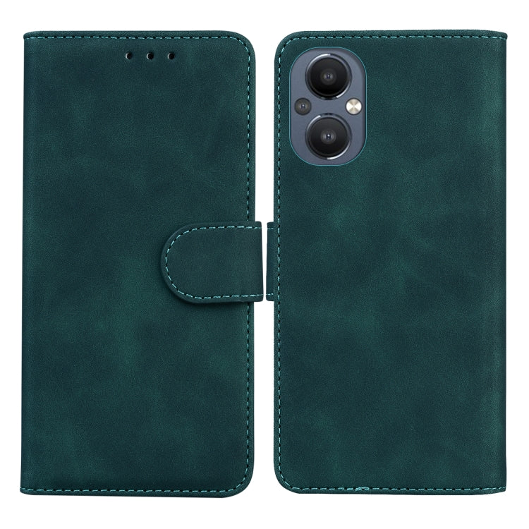 For OnePlus Nord N20 5G Skin Feel Pure Color Flip Leather Phone Case