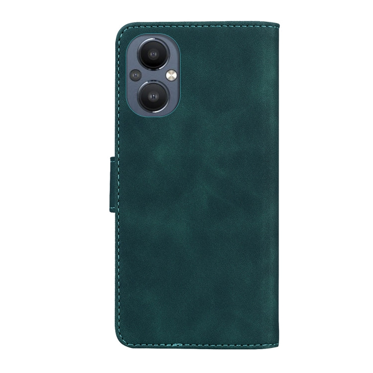 For OnePlus Nord N20 5G Skin Feel Pure Color Flip Leather Phone Case