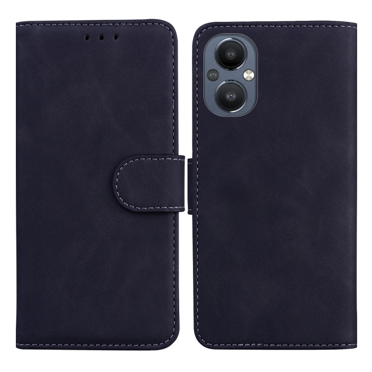 For OnePlus Nord N20 5G Skin Feel Pure Color Flip Leather Phone Case
