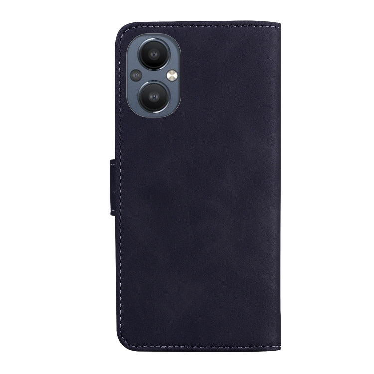 For OnePlus Nord N20 5G Skin Feel Pure Color Flip Leather Phone Case