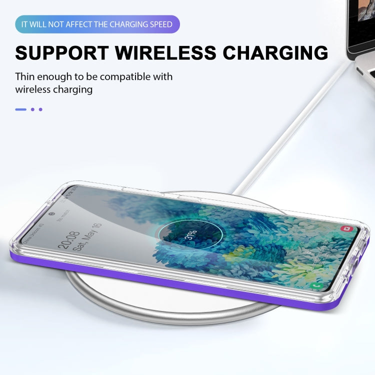 For Samsung Galaxy S20 FE Clear Acrylic+PC+TPU Shockproof Phone Case