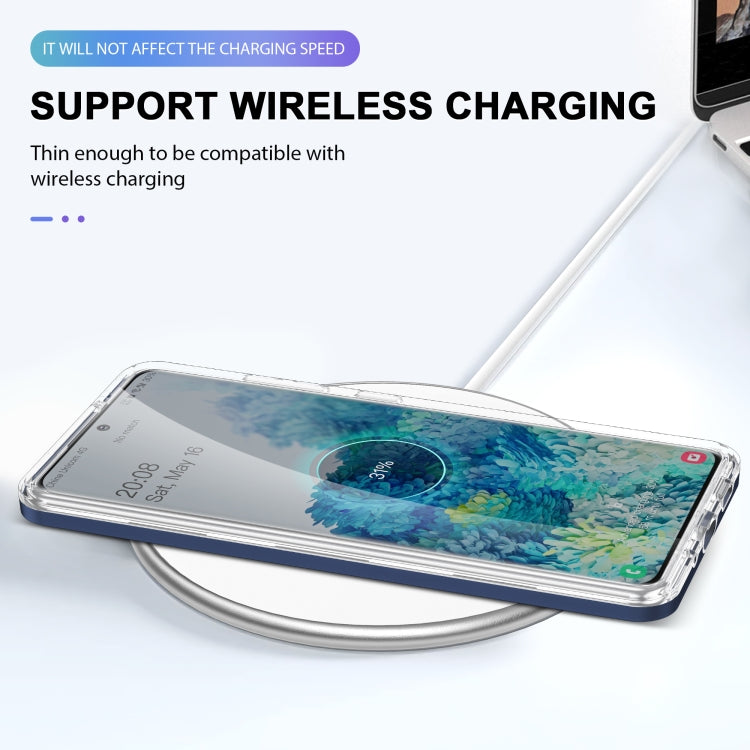 For Samsung Galaxy S20 FE Clear Acrylic+PC+TPU Shockproof Phone Case