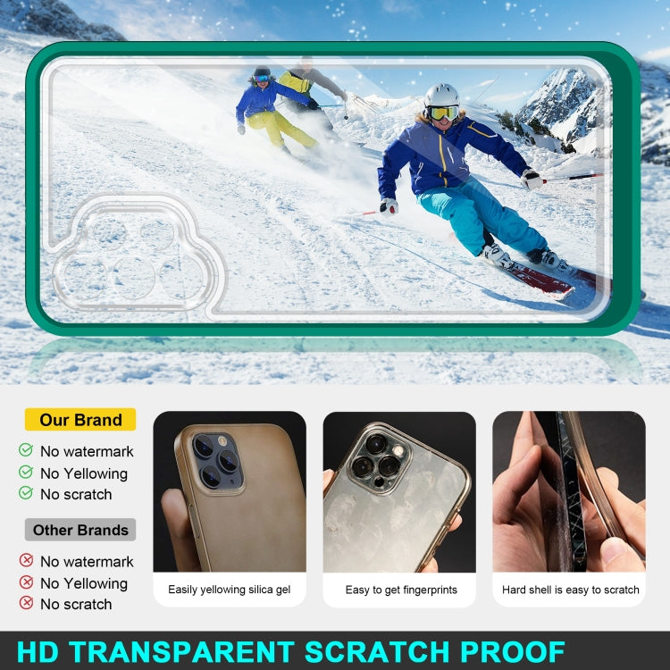 For Samsung Galaxy A32 4G Clear Acrylic+PC+TPU Shockproof Phone Case