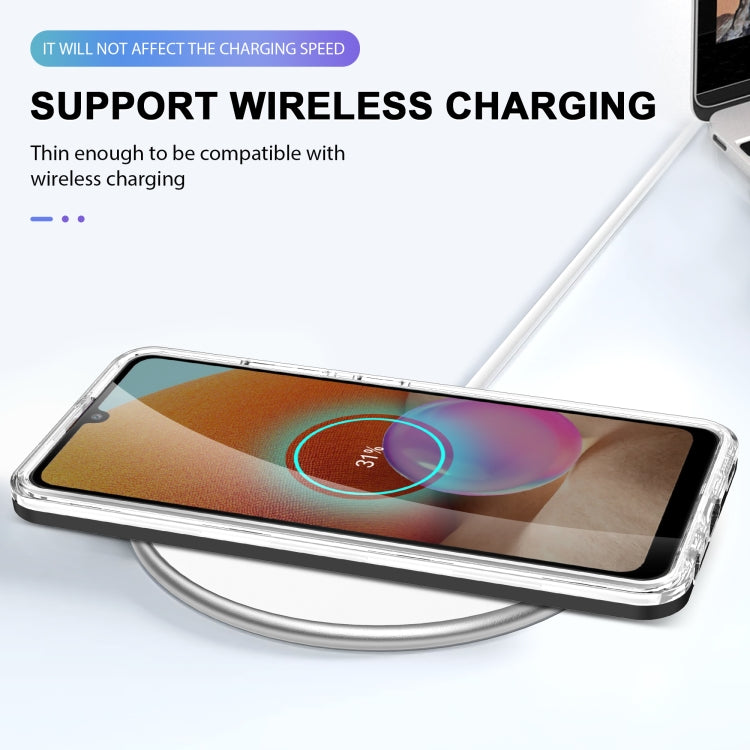 For Samsung Galaxy A32 4G Clear Acrylic+PC+TPU Shockproof Phone Case