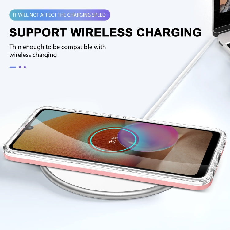 For Samsung Galaxy A32 4G Clear Acrylic+PC+TPU Shockproof Phone Case