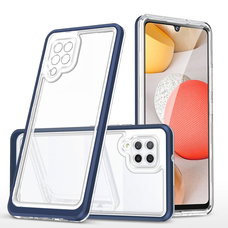 For Samsung Galaxy A42 5G Clear Acrylic+PC+TPU Shockproof Phone Case