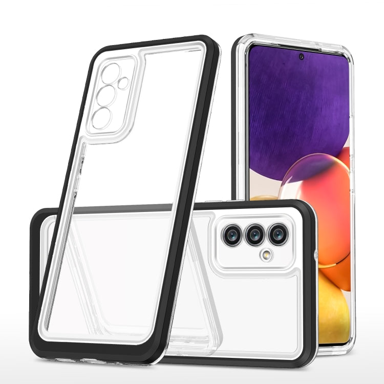 For Samsung Galaxy A82 5G Clear Acrylic+PC+TPU Shockproof Phone Case