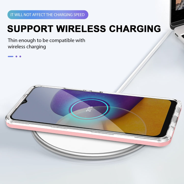 For Samsung Galaxy A82 5G Clear Acrylic+PC+TPU Shockproof Phone Case