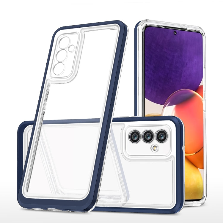 For Samsung Galaxy A82 5G Clear Acrylic+PC+TPU Shockproof Phone Case