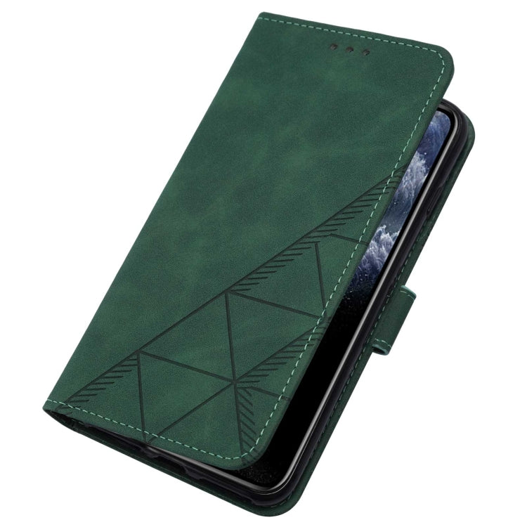 For iPhone 11 Pro Crossbody 3D Embossed Flip Leather Phone Case