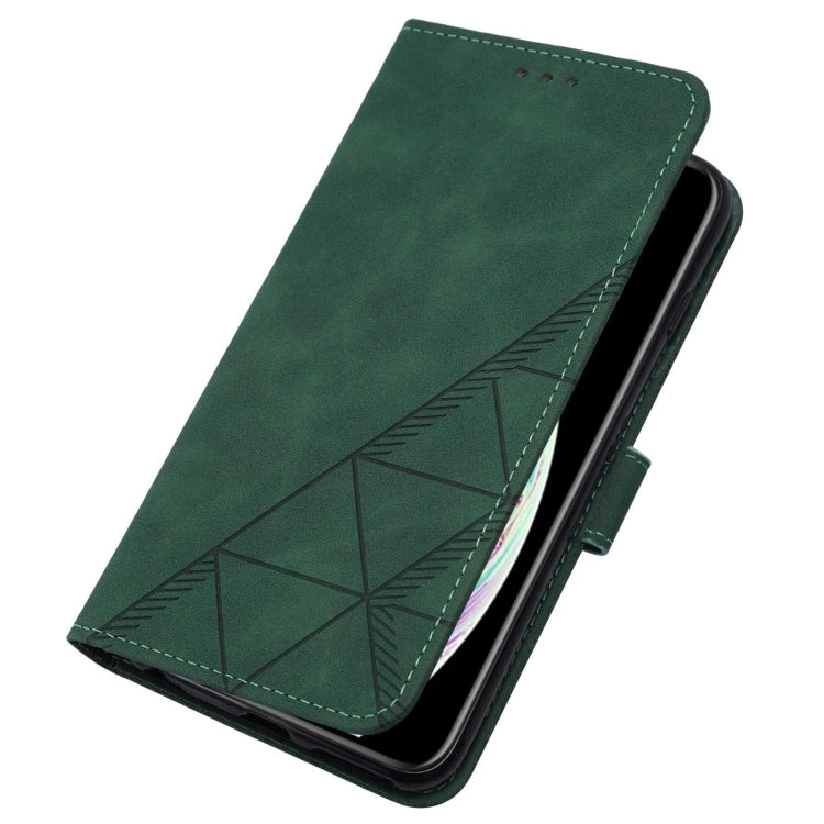 For iPhone XS Max Crossbody 3D Embossed Flip Leather Phone Case